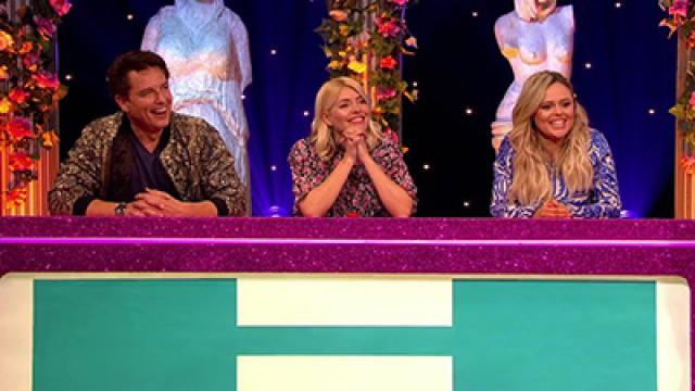 Howard Donald, John Barrowman, Emily Atack, Mark Wright