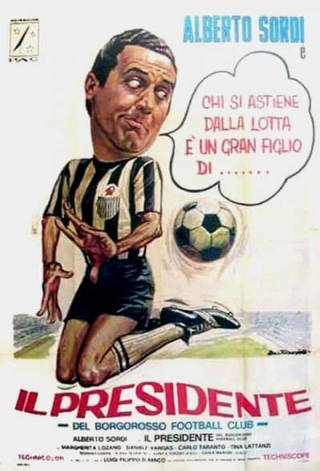 Il presidente del Borgorosso Football Club