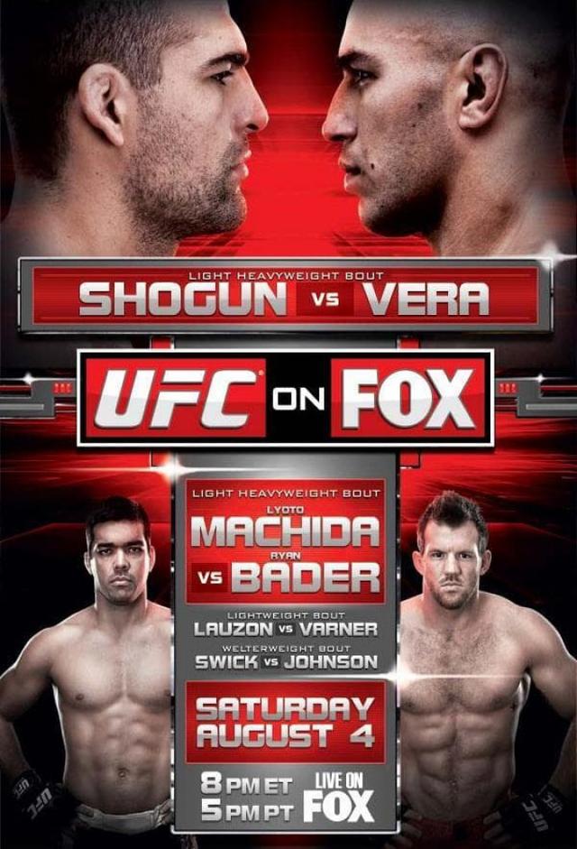 UFC on Fox 4: Shogun vs. Vera