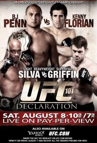 UFC 101: Declaration