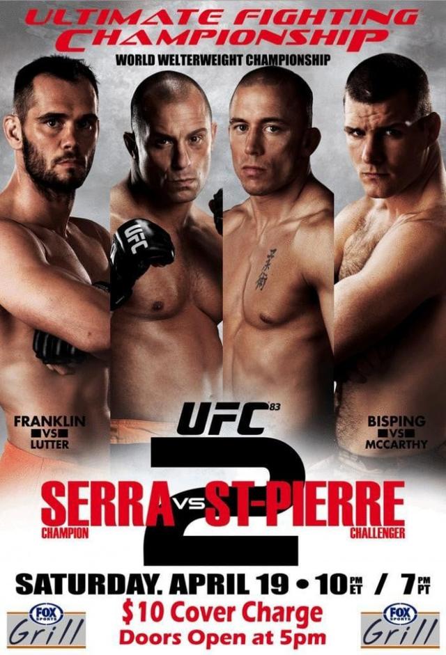 UFC 83: Serra vs St-Pierre 2