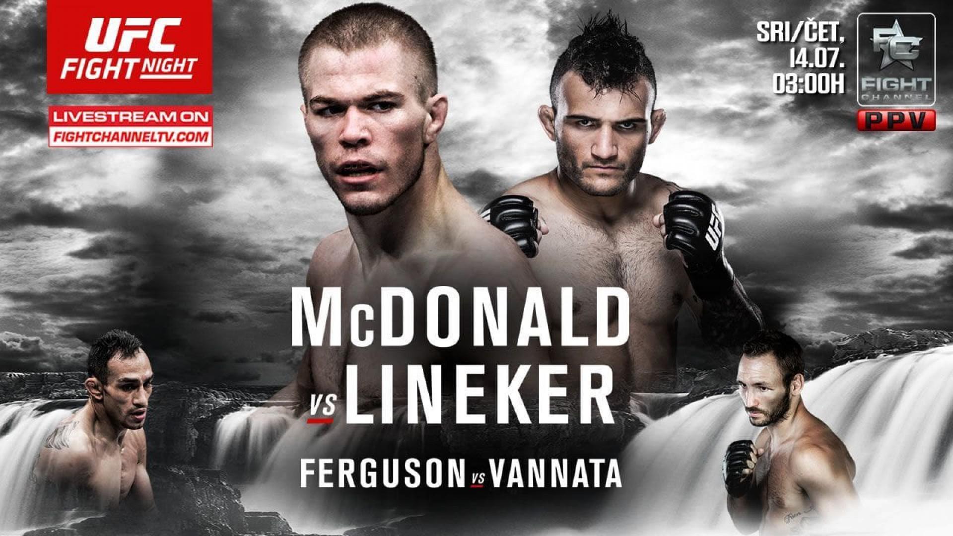 UFC Fight Night 91: McDonald vs. Lineker