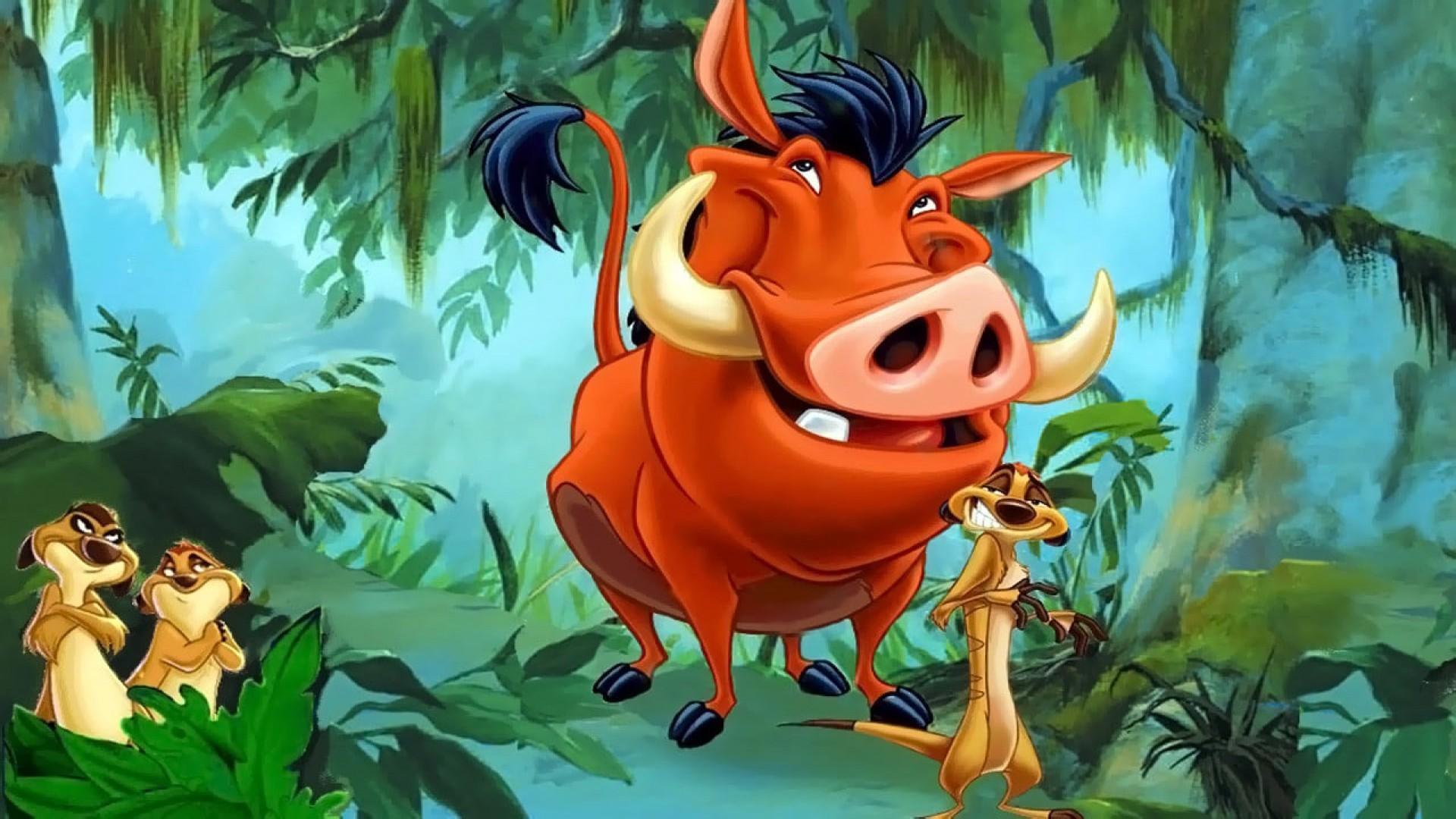 On Holiday With Timon And Pumbaa