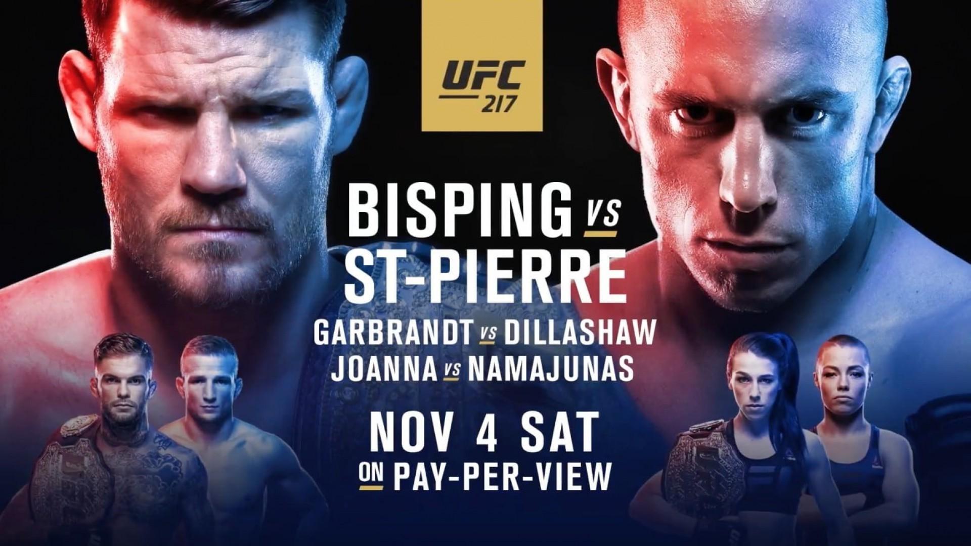 UFC 217: Bisping vs. St-Pierre