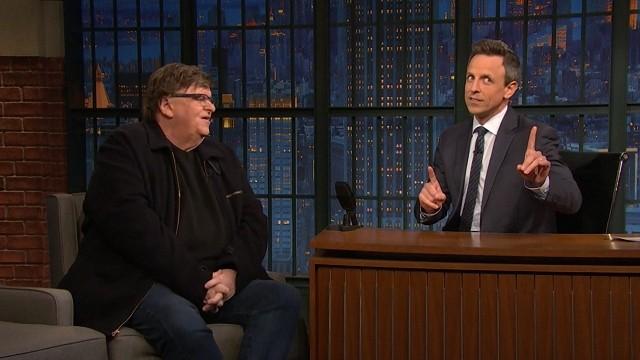 Michael Moore, June Diane Raphael