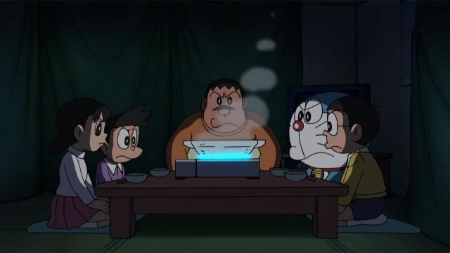 Nobita is an Annoying Hotpot Governor / The Machine for Getting Off the Earth