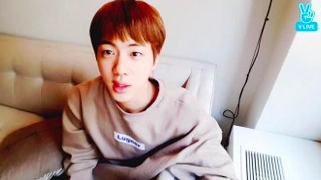 [BTS] 김슥찌 처피뱅 사랑하시는 분? 저요ㅠㅠ (Jin changed his hair to choopy bang)