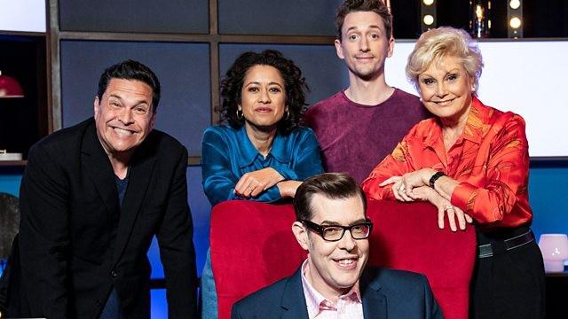 Samira Ahmed, Dom Joly, Angela Rippon and John Robins (3/5)