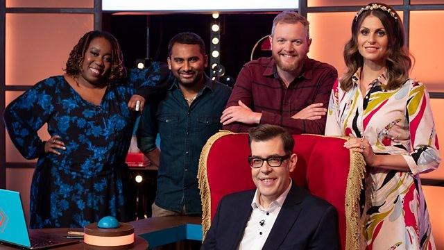 Chizzy Akudolu, Miles Jupp, Amol Rajan and Ellie Taylor (1/5)