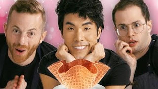 The Try Guys Make Waffle Cones Without A Recipe