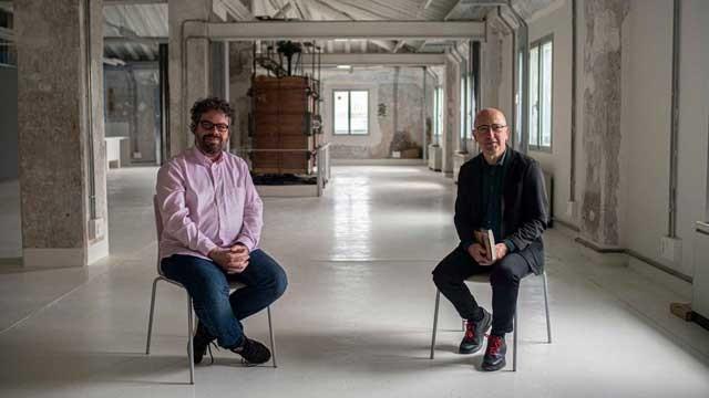 Sergio del Molino, Elizabeth Duval y Manuel Barea