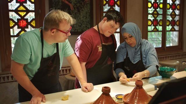 De groep wordt ondergedompeld in de Marokkaanse cultuur