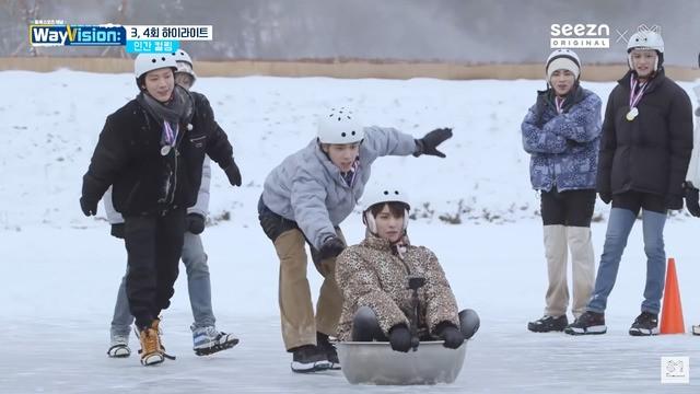 3rd Match: Human Curling