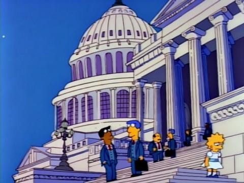 Mr. Lisa Goes to Washington