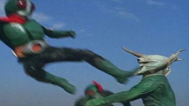 Stone Monster Unicornos vs. Double Rider Kick