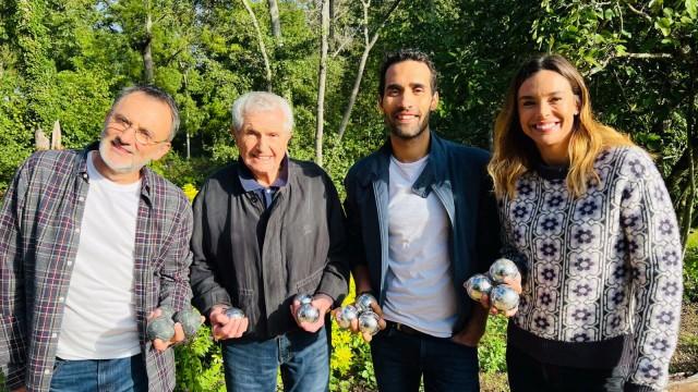 Martin Fourcade, Marine Lorphelin, Claude Lelouch