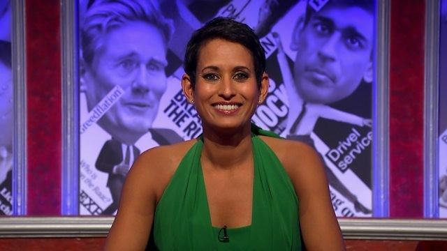 Naga Munchetty, Richard Osman, Maisie Adam