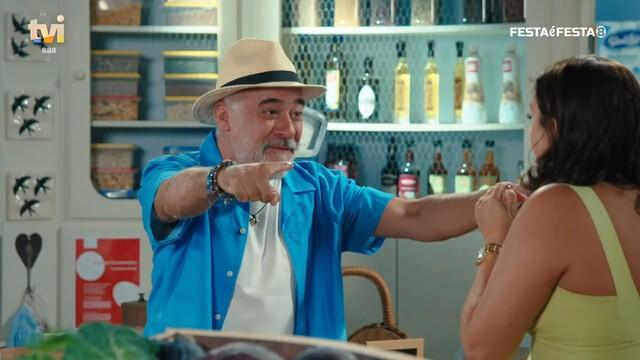 Agostinho "oferece" lua de mel a Aida e Tomé...
