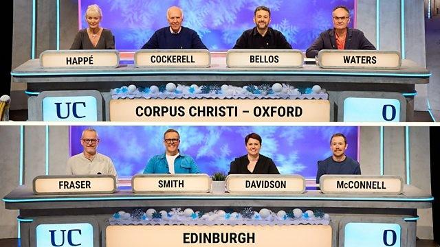 Christmas 2023: Corpus Christi Oxford v Edinburgh