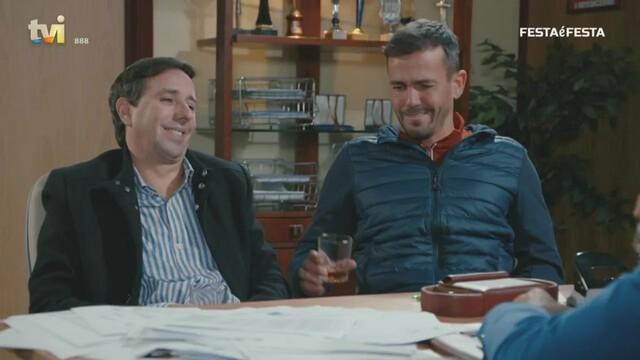 Bino, Nando e Tomé têm plano para recuperar dinheiro do El Cacto