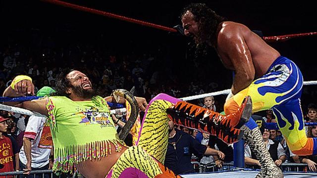 Jake “The Snake” Roberts vs. “Macho Man” Randy Savage