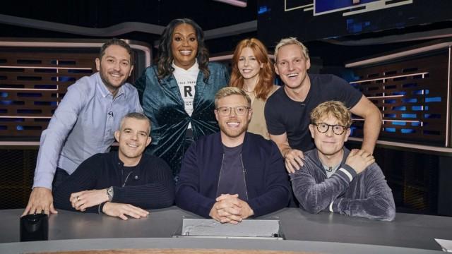Jon Richardson, Russell Tovey, Stacey Dooley, Jamie Laing