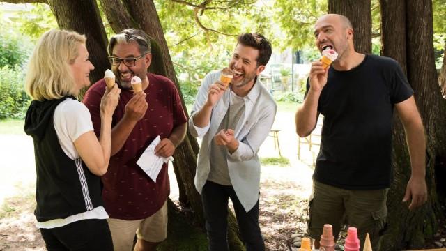 Marc Hervieux, Élise Guilbault et Stefano Faita