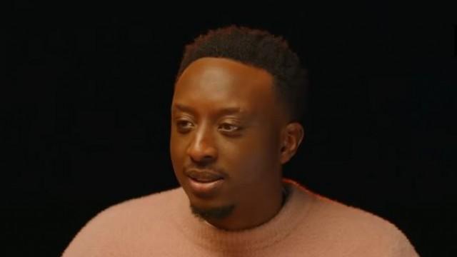 Ahmed Sylla drinks the sauces from the bottles