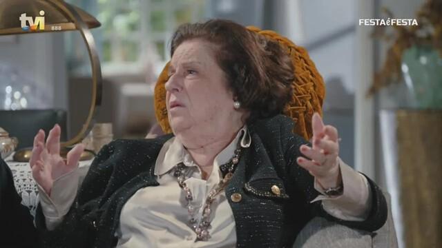 Lenita dá uma descasca a Rufino por ter embebedado Glória