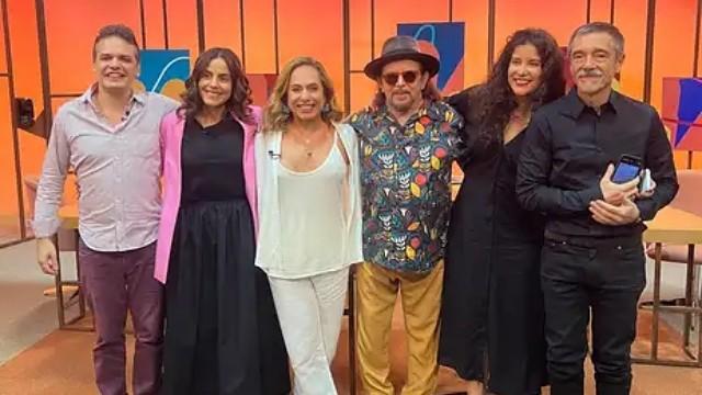 Geraldo Azevedo, Marcelo Caldi, Mariá Pinkusfeld, Charles Gavin e Bia Aparecida