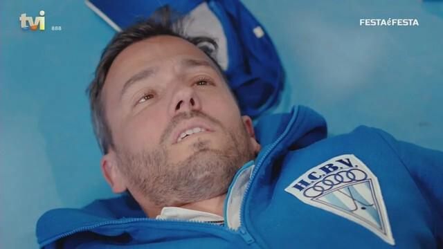Pânico! Tomé desmaia no treino e deixa todos preocupados