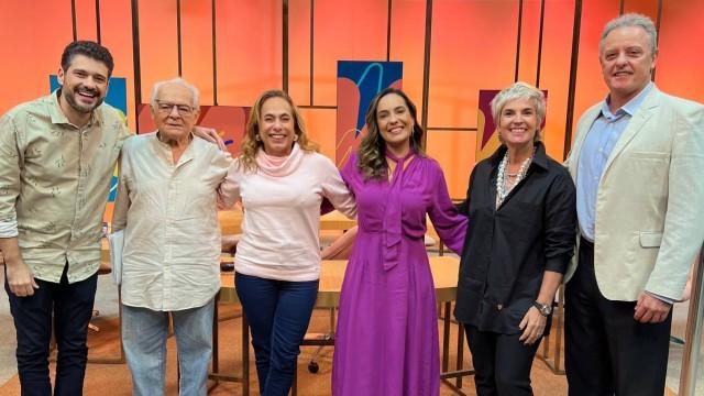 Othon Bastos, Isabella Taviani, Nathércia Percegoni, Daniel Cerqueira e André Curvello