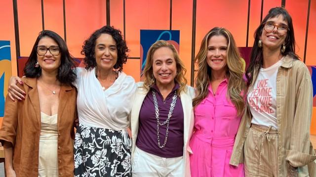 Ingrid Guimarães, Manuela Cantuária, Carol Velloso e Tatiana Paranaguá