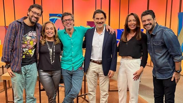 Bruno Mazzeo, Fernando Caruso, Fernando Gomes, Kátia Campelo e André Curvello