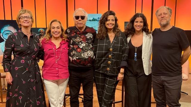 Jards Macalé, Emanuelle Araújo, Silvio Essinger, Rejane Zilles e Bia Aparecida