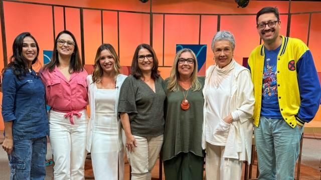 Analu Prestes, Luna Azevedo, Lilian Kuhnert Campos, Aline Bertolozzi e Fernando Caruso