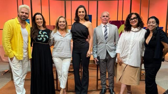 Lara Silva, Ilda Santiago, Walkiria Barbosa, Rivia Avellar, Lúcio Pacheco e Muka
