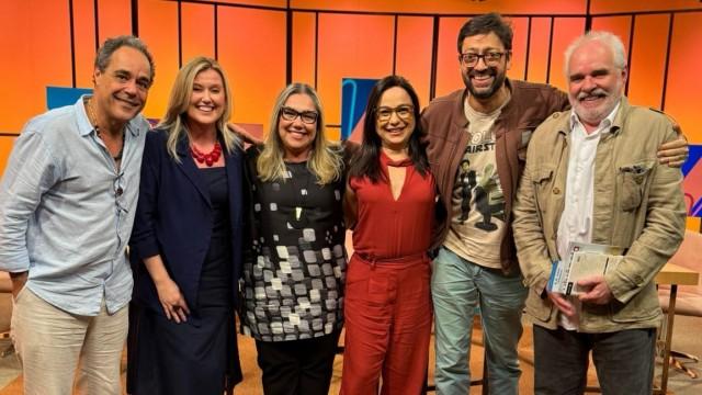 Moacyr Góes, Marco Antônio Pereira, Gabriela Henrique, Angélica Fiut e Fernando Caruso