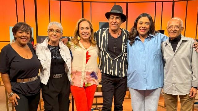 Elymar Santos, Renato Corrêa, Cininha de Paula, Evinha e Fabiane Pereira