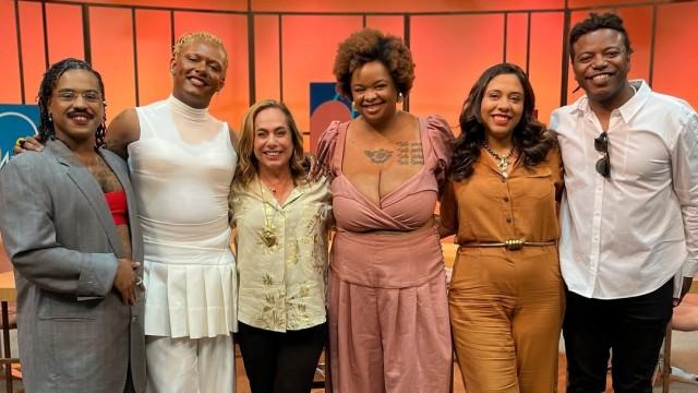 Liniker, Tássia Reis, Felipa Damasco e Fabiane Pereira
