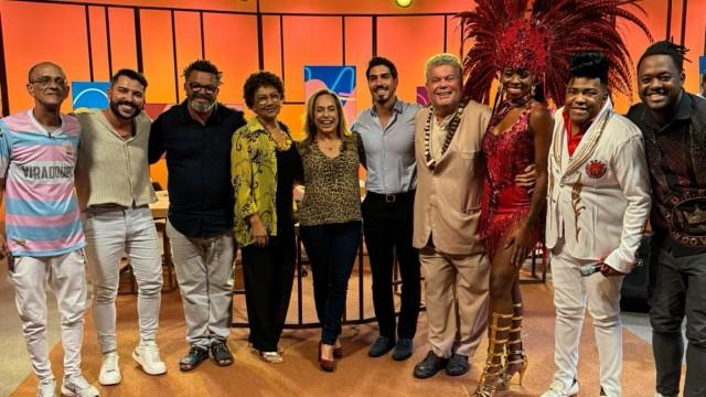 Gabriel David, Tarcísio Zanon, Célia Domingues, Marquinhos de Oswaldo Cruz e Milton Cunha