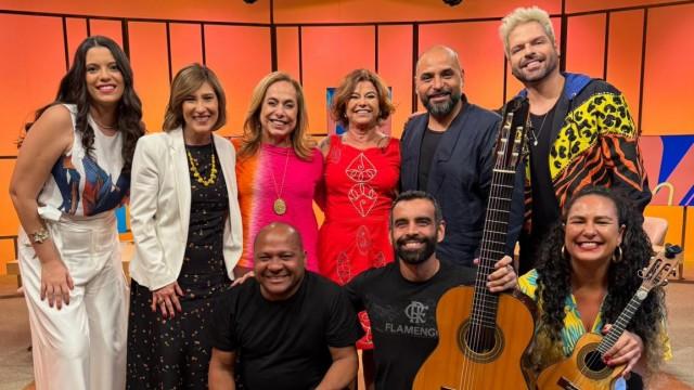 Beth Goulart, Dorina, Michel Alcoforado,  Flávia Vieira e Muka