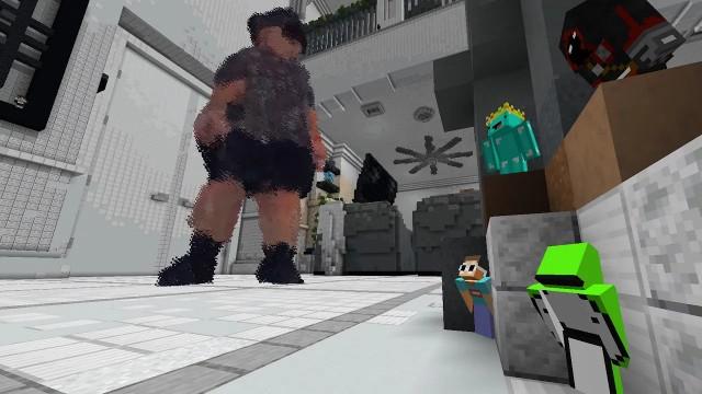 20 YouTubers VS Titan (In My Real Life House)