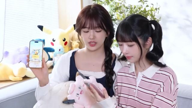 ANYUJIN x REI x Pokémon Card Game Pocket Behind