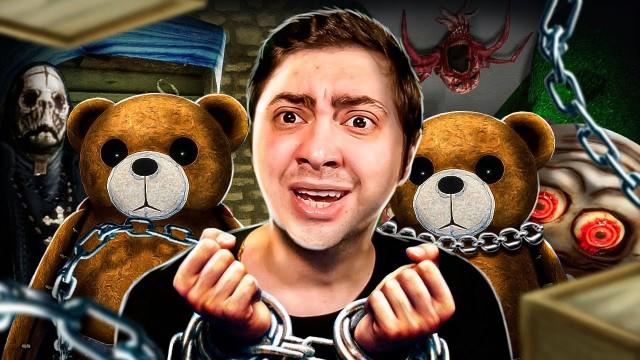 ACORRENTADOS NO BACKROOM! - CHAINED TOGETHER IN THE BACKROOMS COM OS AMIGOS