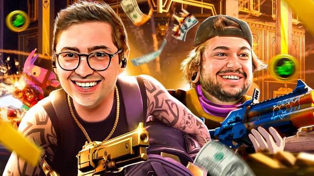 JOGUEI FORTNITE COM O BRINO!