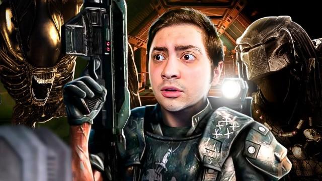 ALIENS VS PREDATOR - CAMPANHA DOS FUZILEIROS - Parte 1