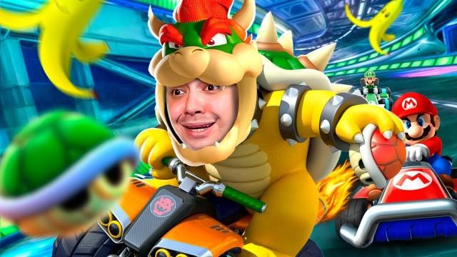 AQUECENDO PRO MARIO KART WORLD! - MARIO KART 8 COM OS AMIGOS