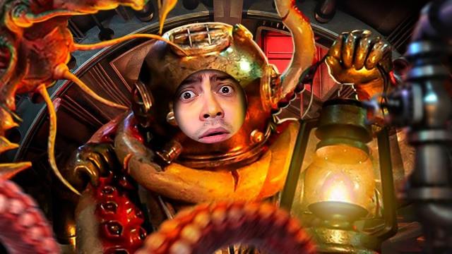 PRESOS NO FUNDO DO MAR! - DARKWATER COM OS AMIGOS