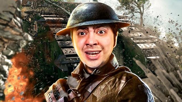 ARREGACEI NO TANQUE! - BATTLEFIELD 1